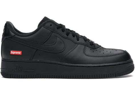 nike air force supreme zwart|Nike Air Force 1 stockx.